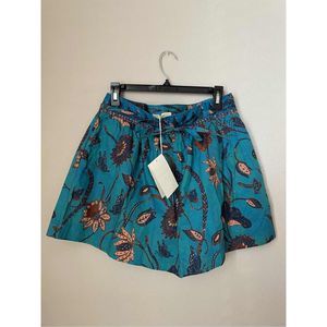 NWT Ulla Johnson Rowan Botanical Print Cotton Short